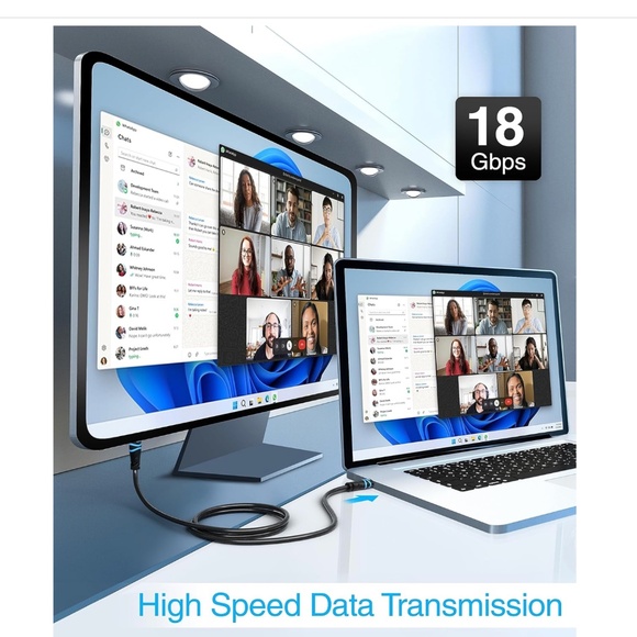 BlueRigger 4K HDMI Cable 30FT - Picture 9 of 16